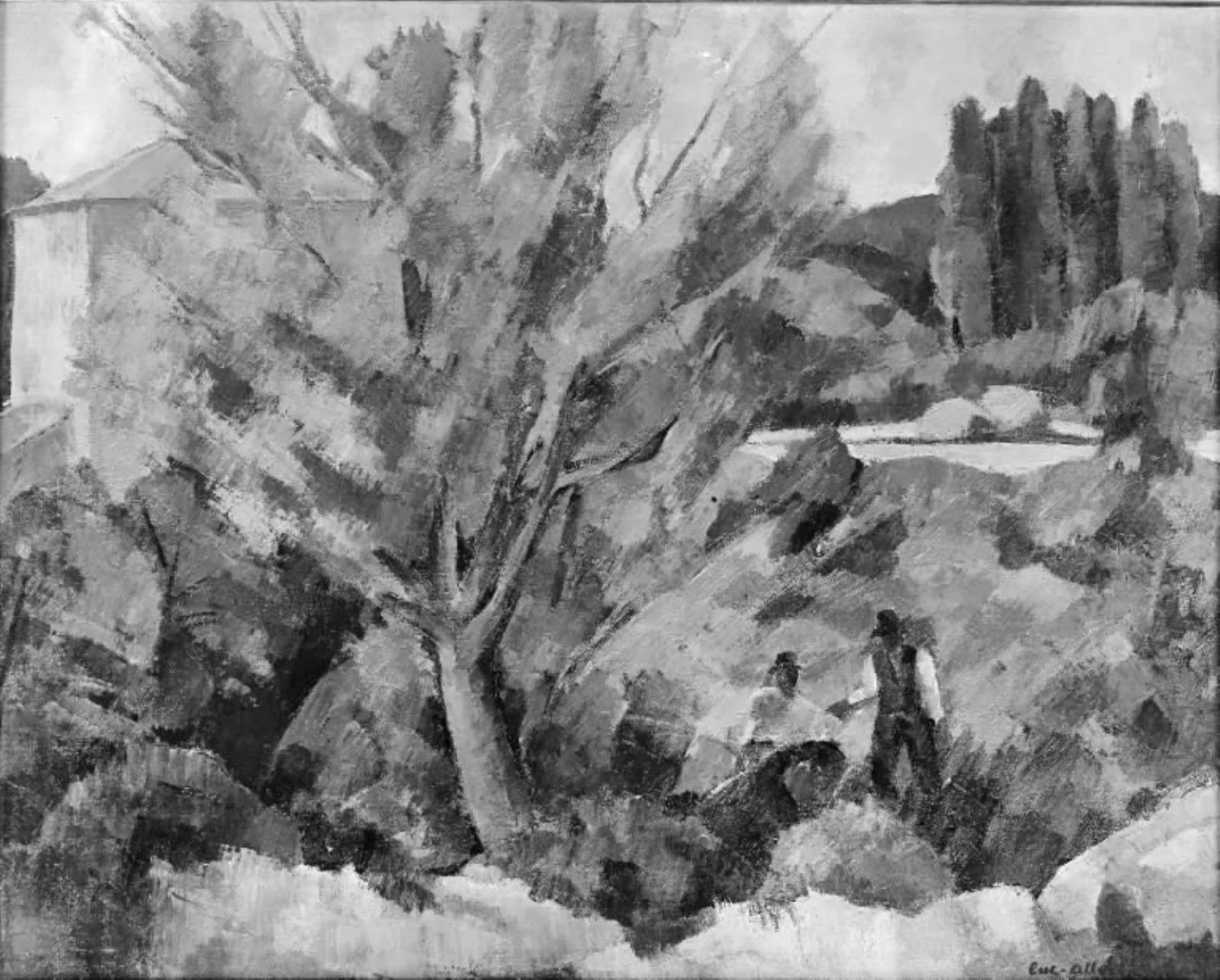 The River Arc near Aix-en-Provence