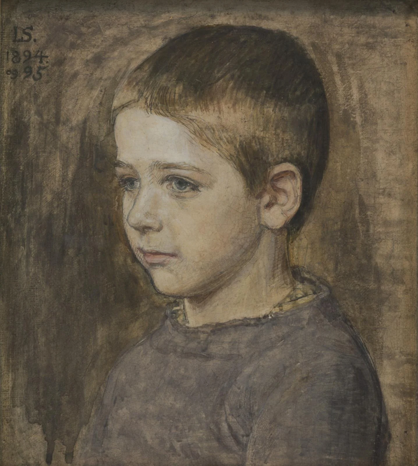Kunstnerens søn, Peter