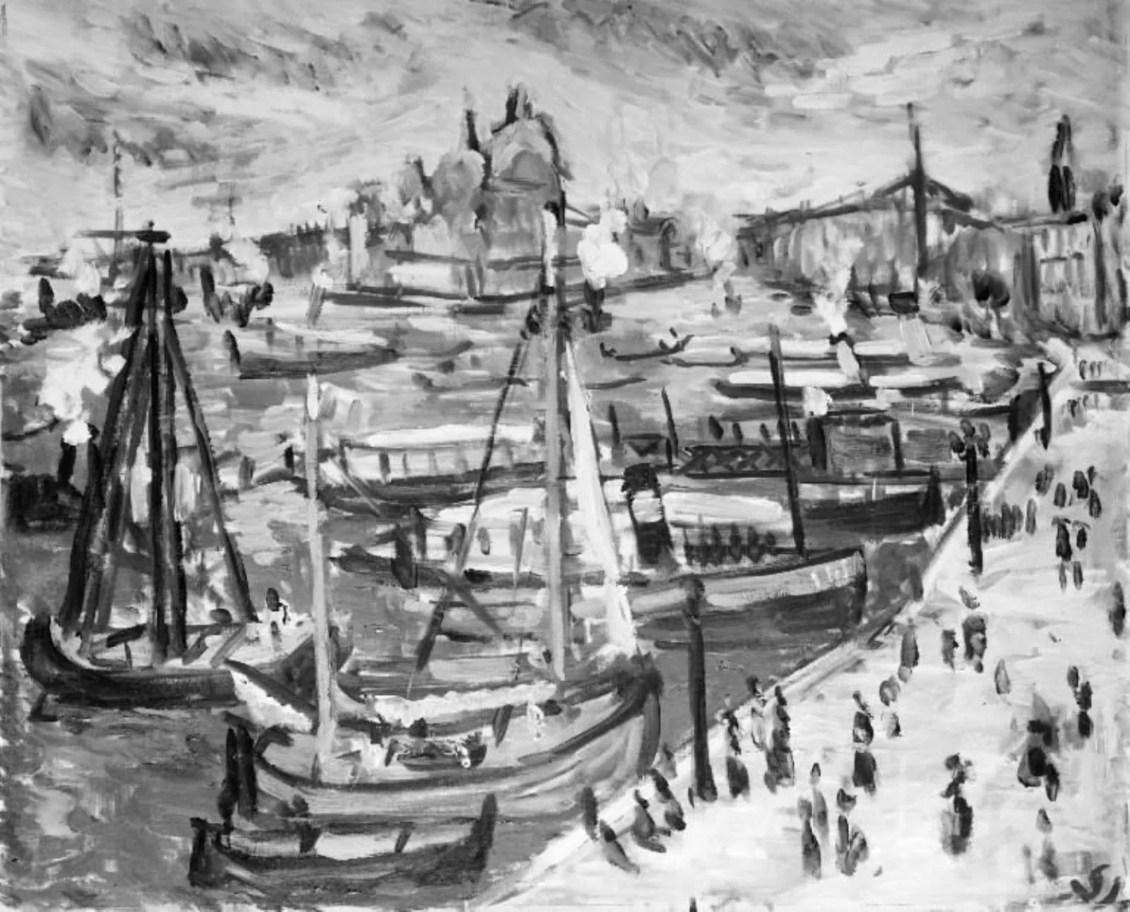 View towards S.Maria delle Salute, Venice