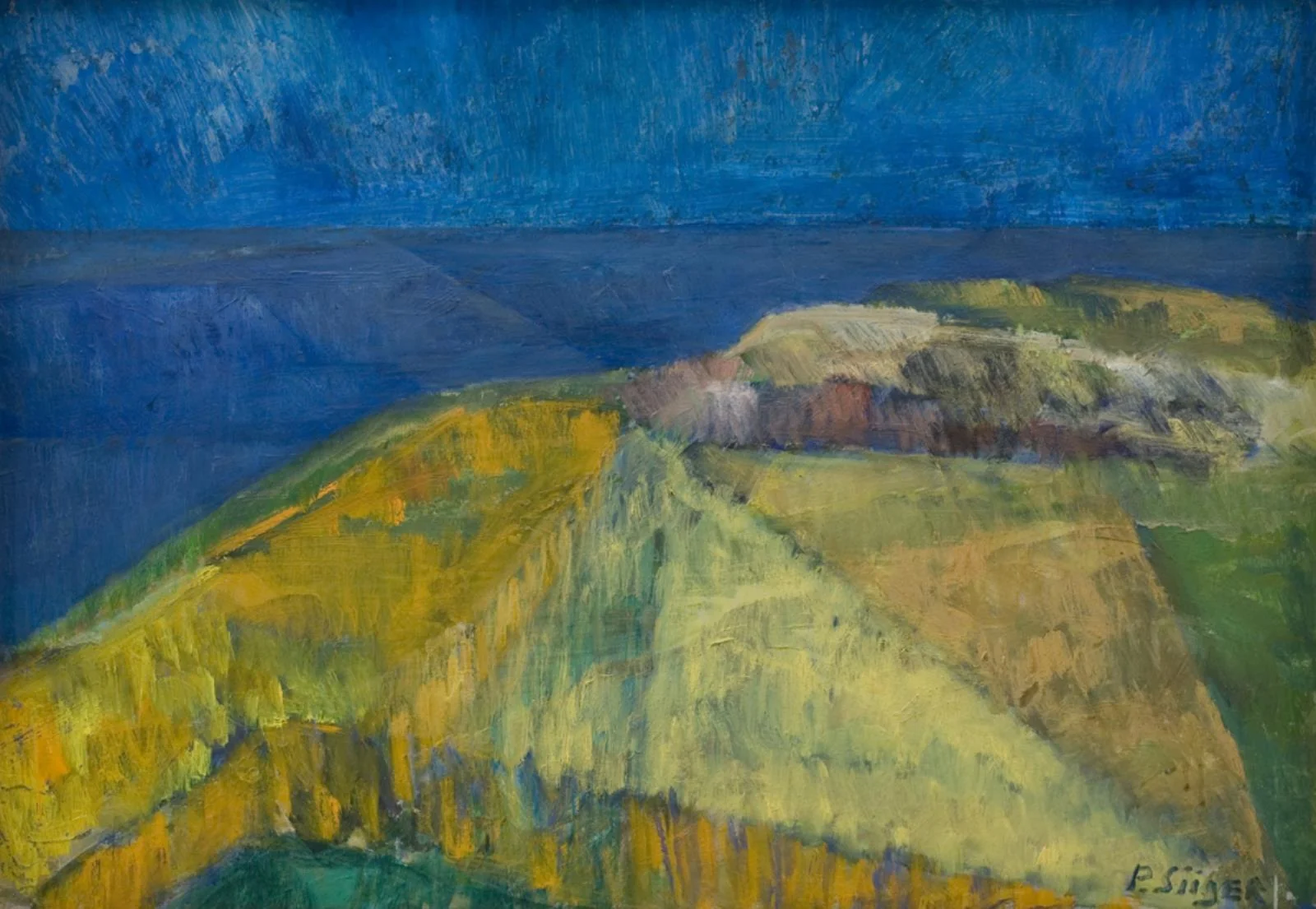 Cornfields and Sea