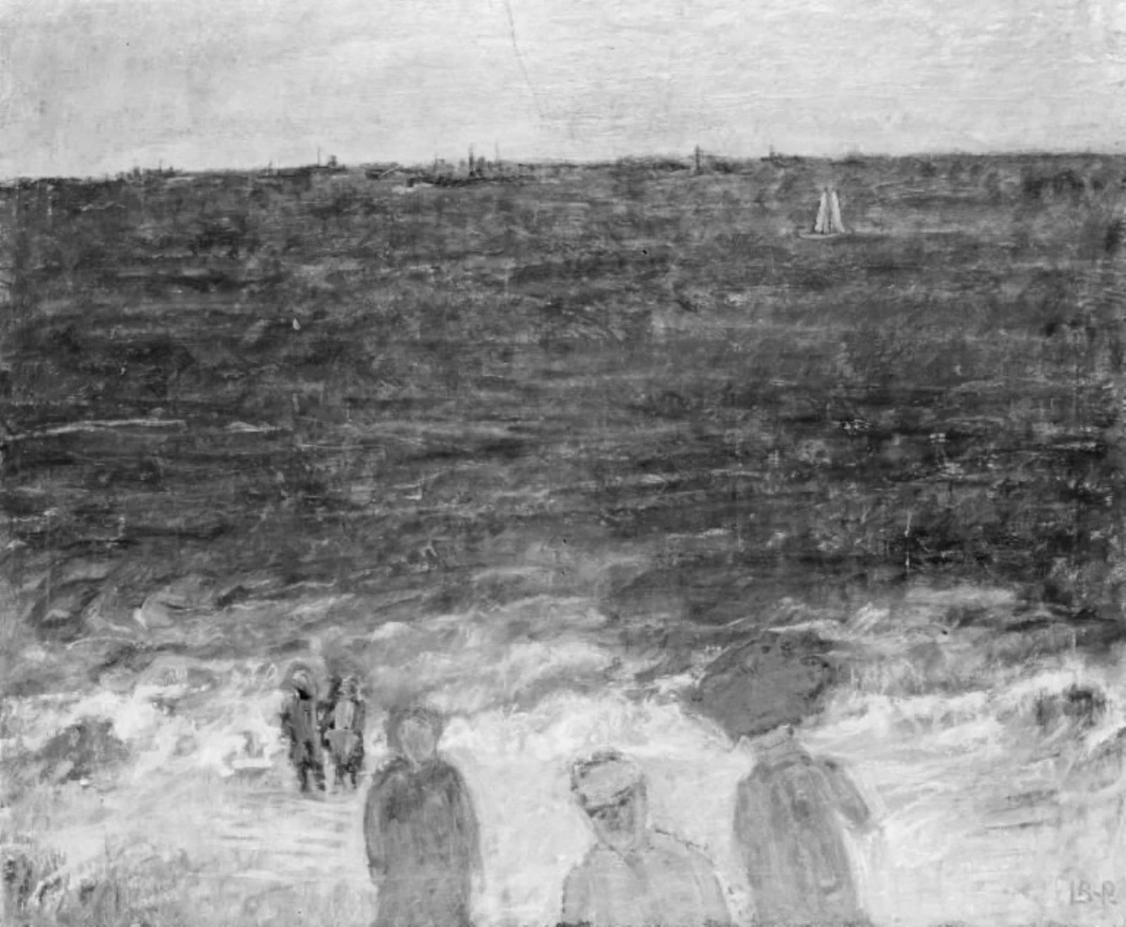 Rain over Storebælt