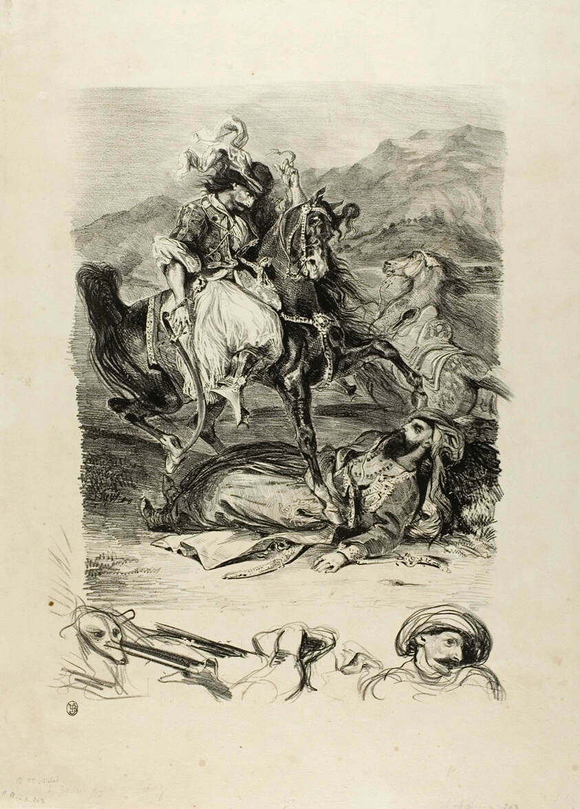 Combat Between the Giaour and the Pasha