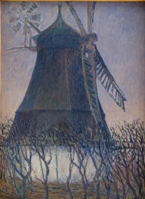 Portrait of a Windmill. Snedinge Mill near Holsteinborg