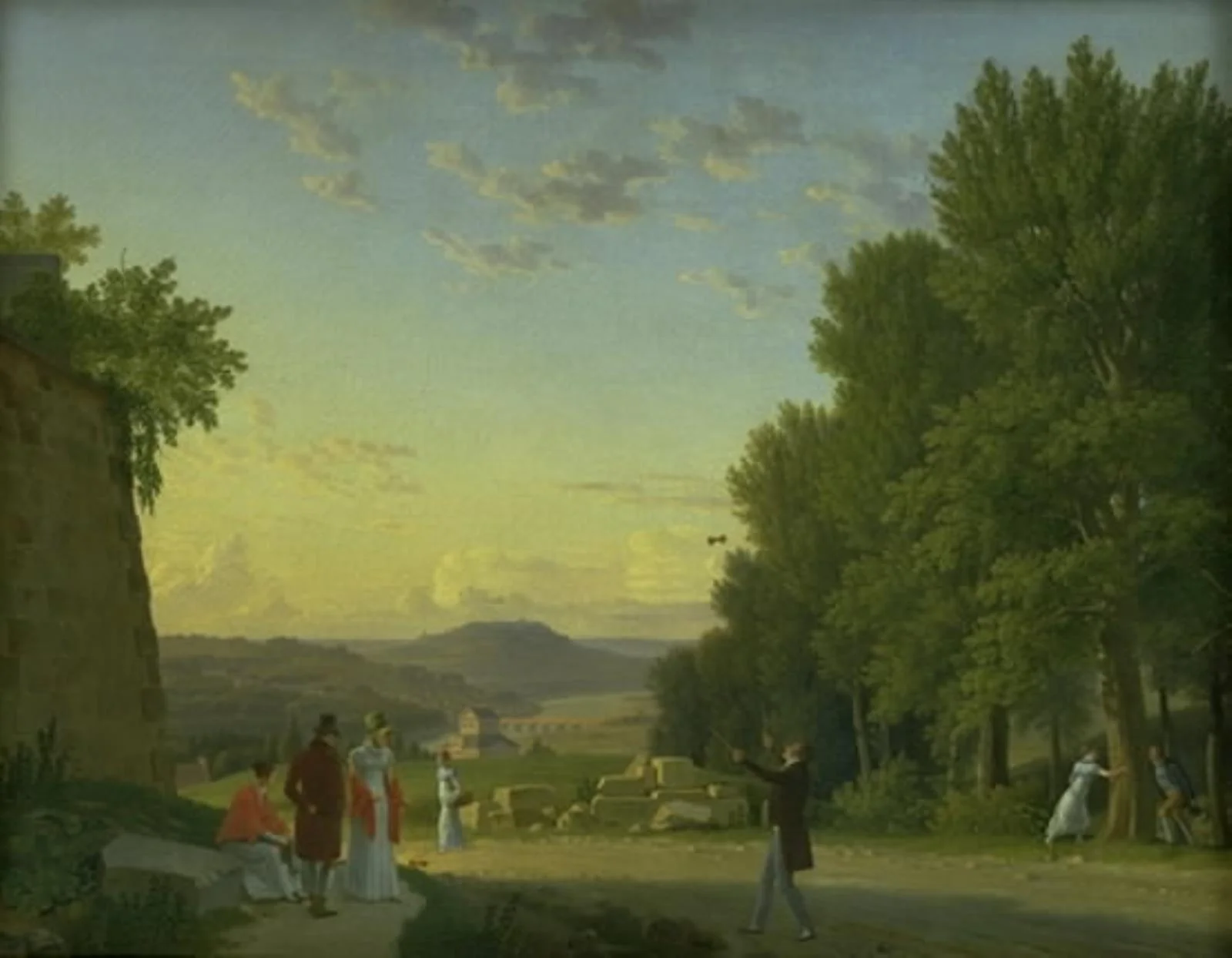 A View from the Château of Meudon