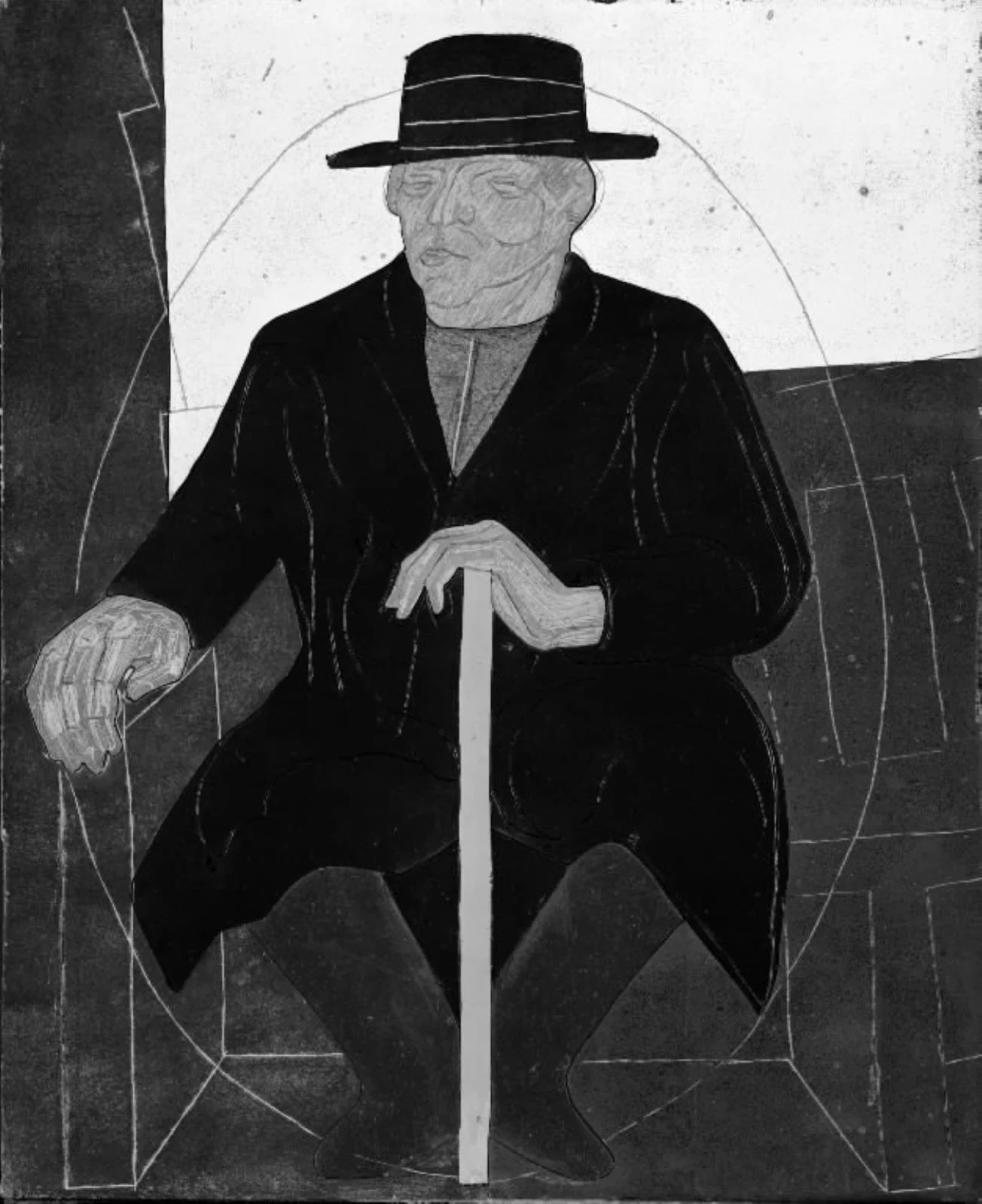 Seated Man