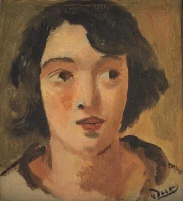 Head of a Young Woman