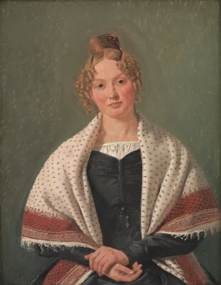 Portrait of Hanne Wanscher, née Wegener