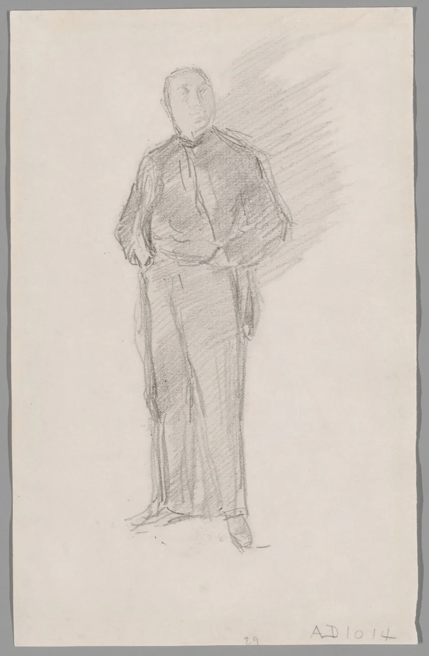 Study for Portrait of Thomas Way
