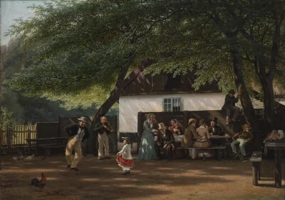 A Coffee Party at a Gamekeeper's House