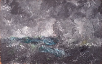 Storm in the Skerries. "The Flying Dutchman"