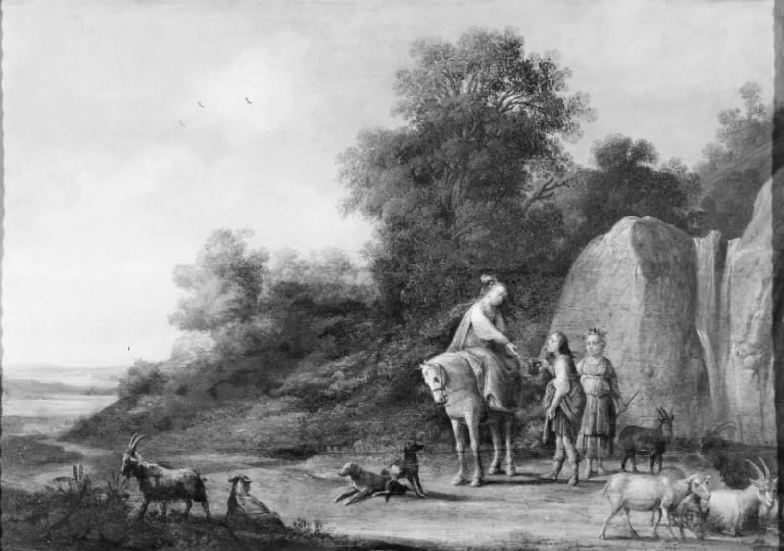 Granida and Daiphilo. Daiphilo Bringing Water to Princess Granida