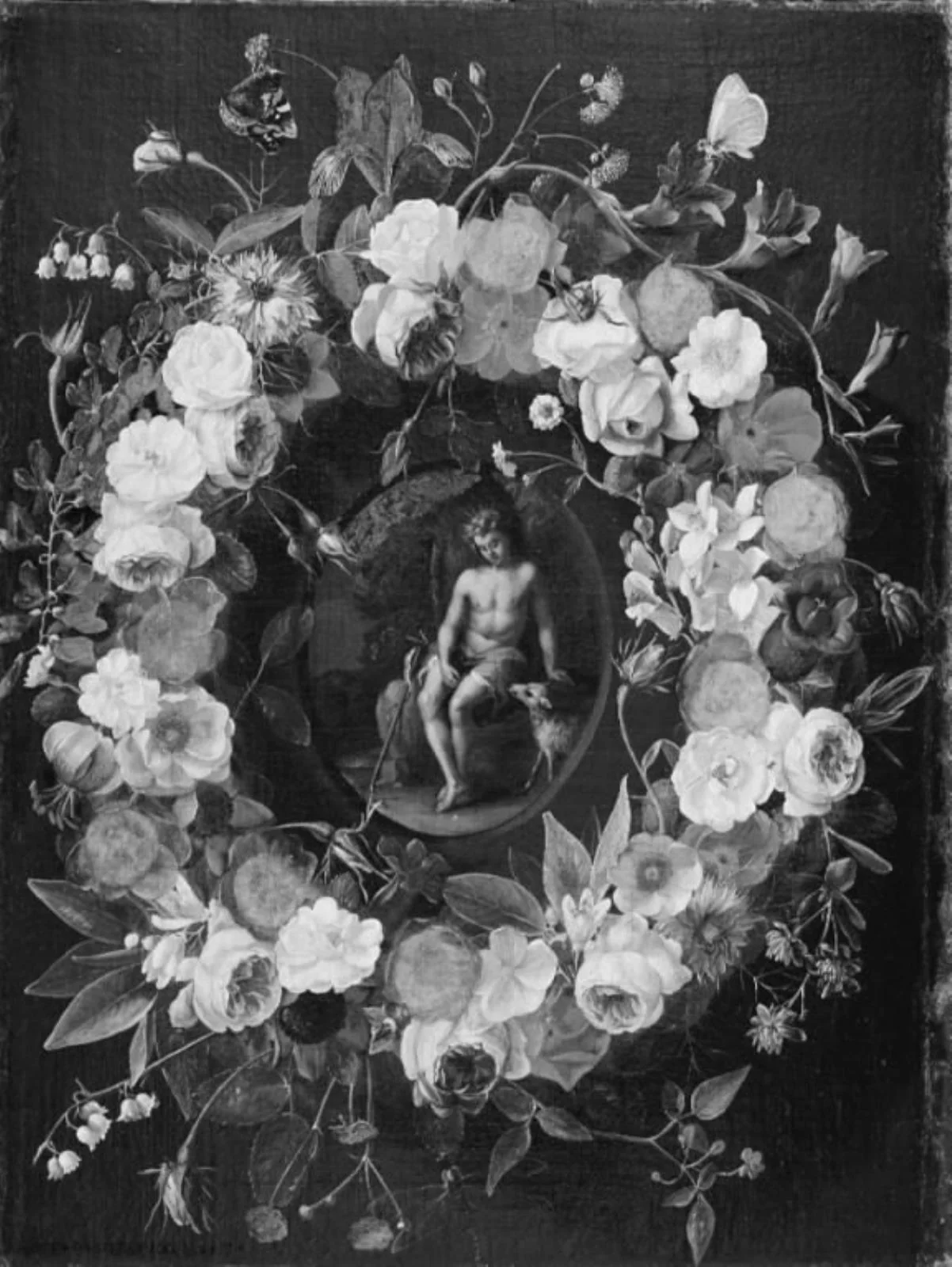 Flower Garland with John the Baptist