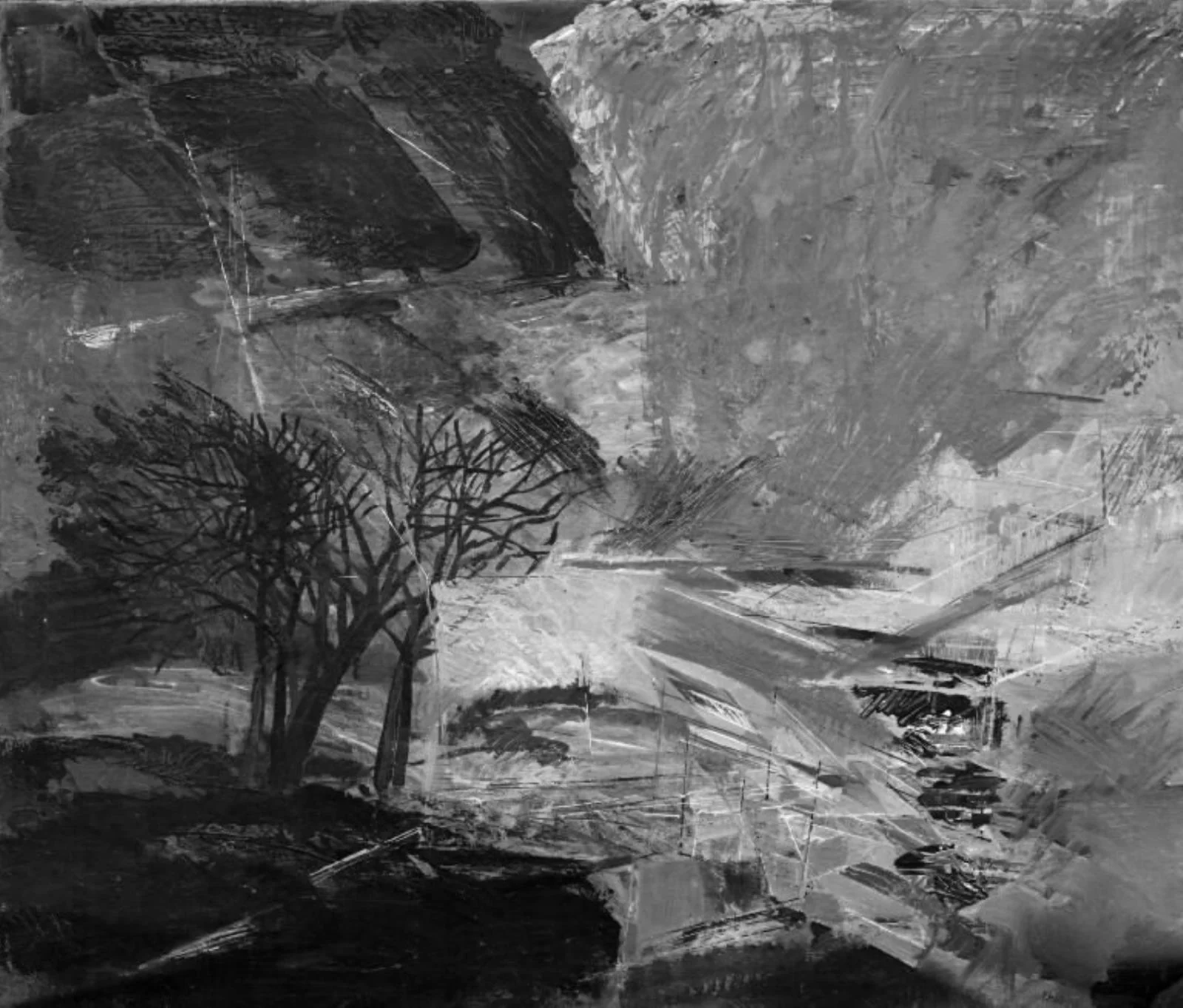 The First Cut in the Landscape