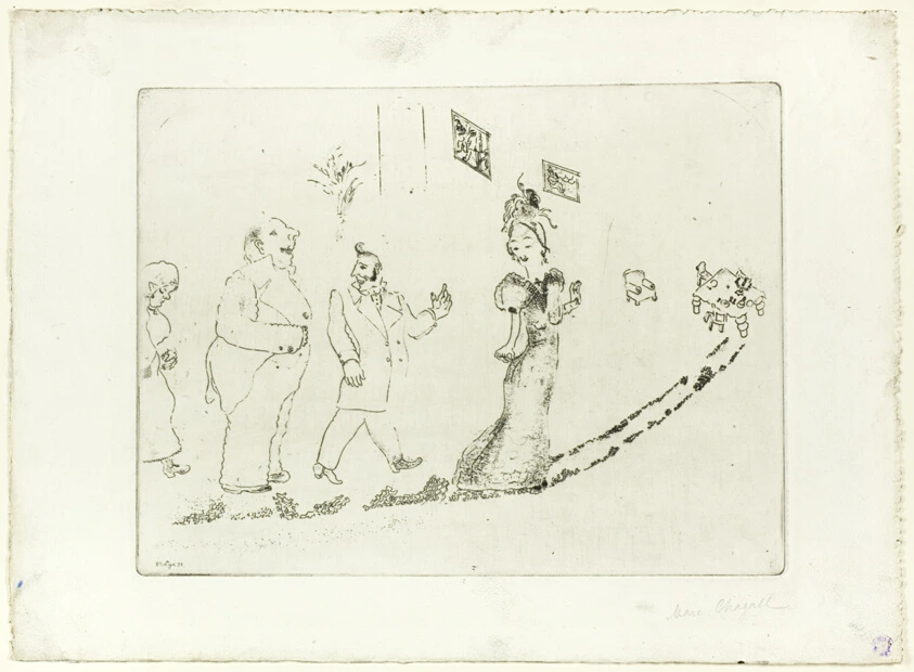 Plate 34, from Dead Souls