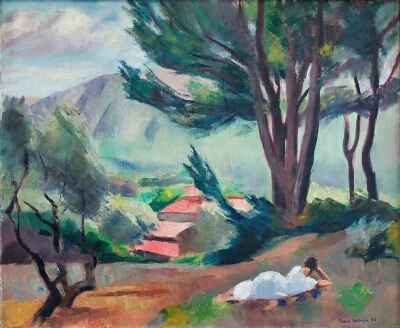Landscape in Morning Sun, near Marseille