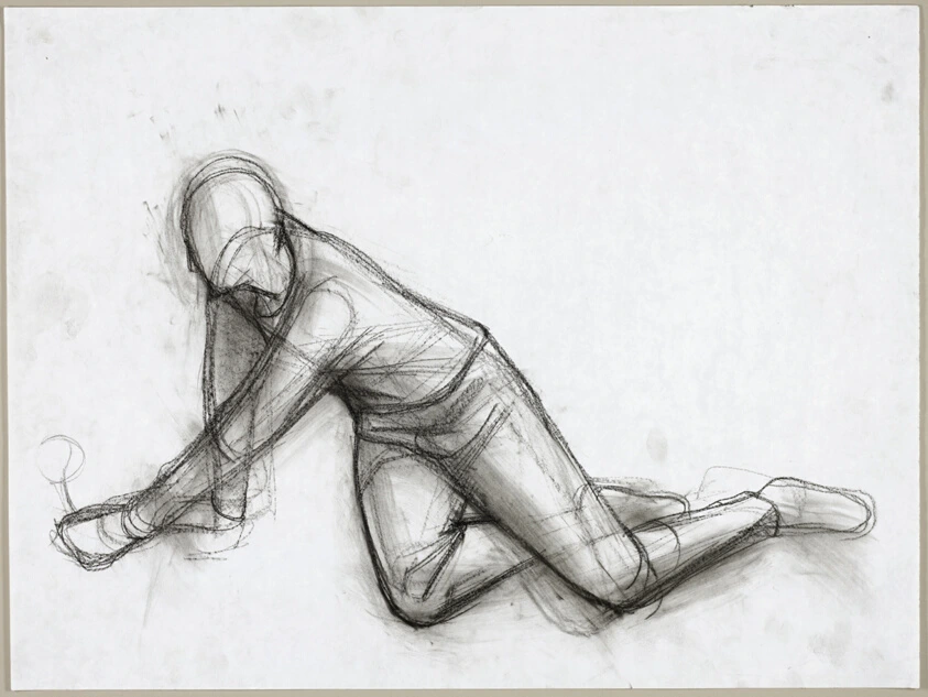 Study for Many Mansions (Planting Figure)