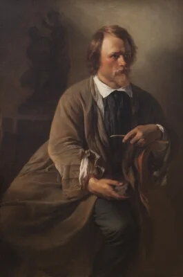 The Sculptor Jens Adolf Jerichau, the Artist's Husband