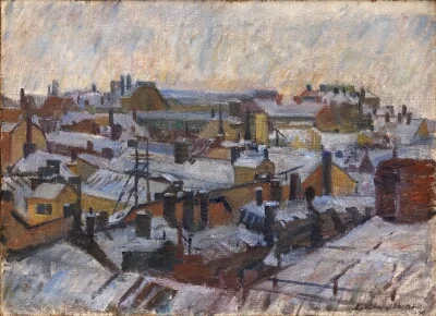 Winter Scene from Stockholm