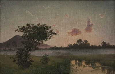 A Summer's Evening near Ry