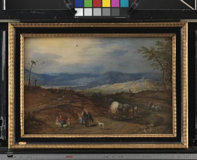 Landscape with a Road Leading Past a Place of Execution