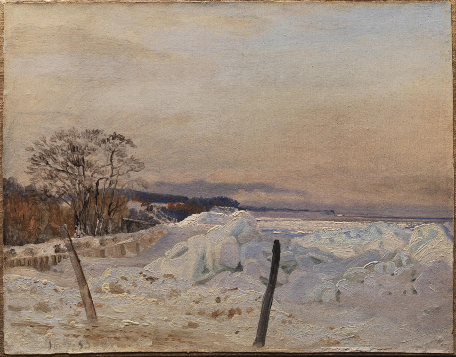 Ice Pack near Taarbæk, North of Copenhagen