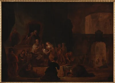 Jephta's Daughter Being Led to the Altar
