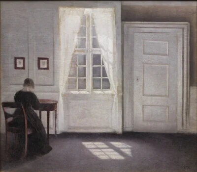 Interior in Strandgade, Sunlight on the Floor