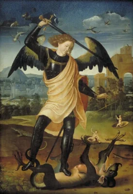 The Archangel Michael with the Dragon