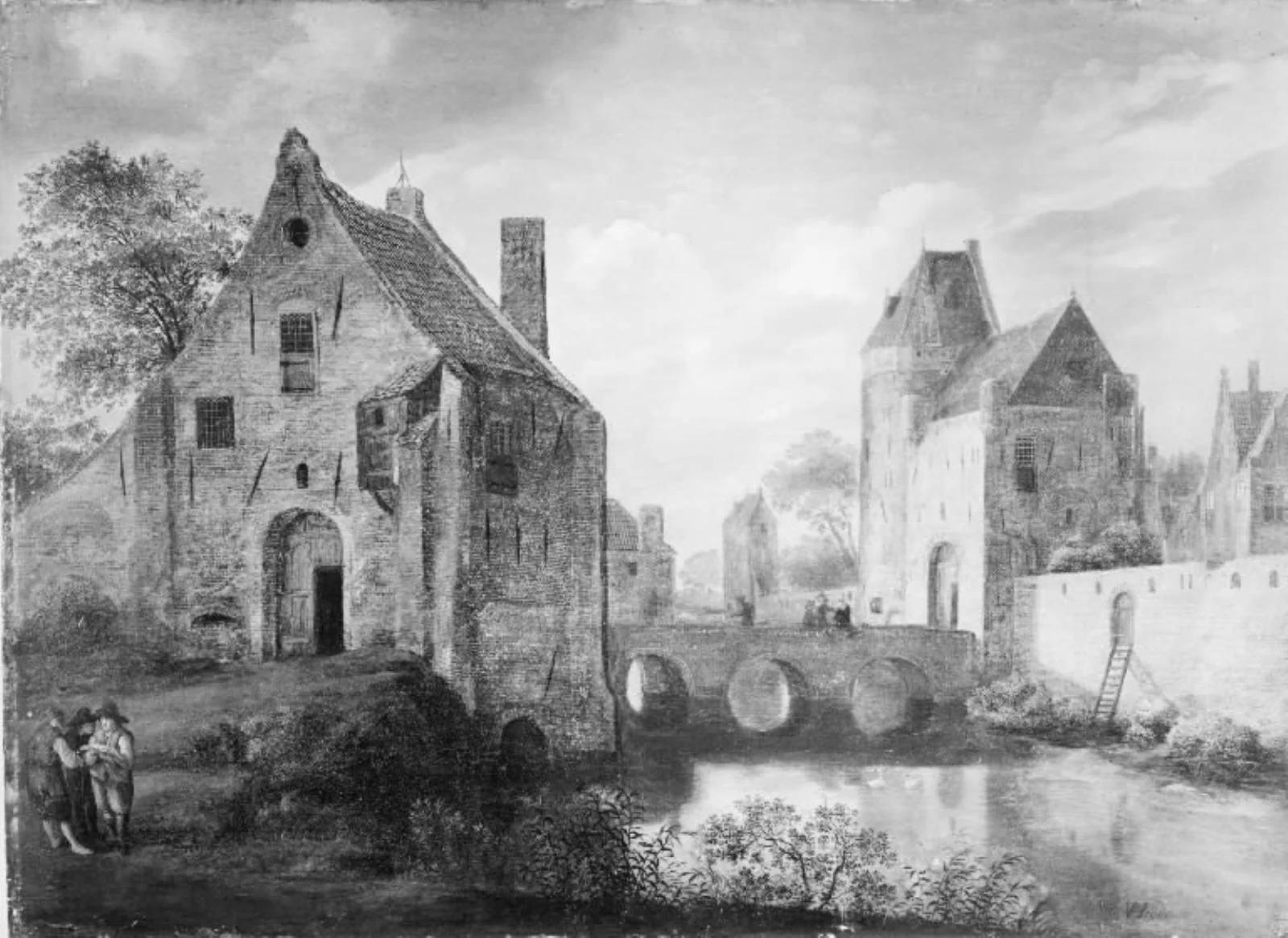 Houses at a Canal