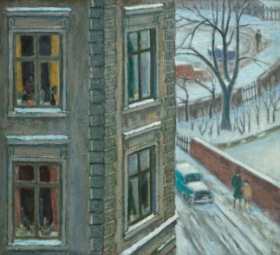 Block of Flats, Winter