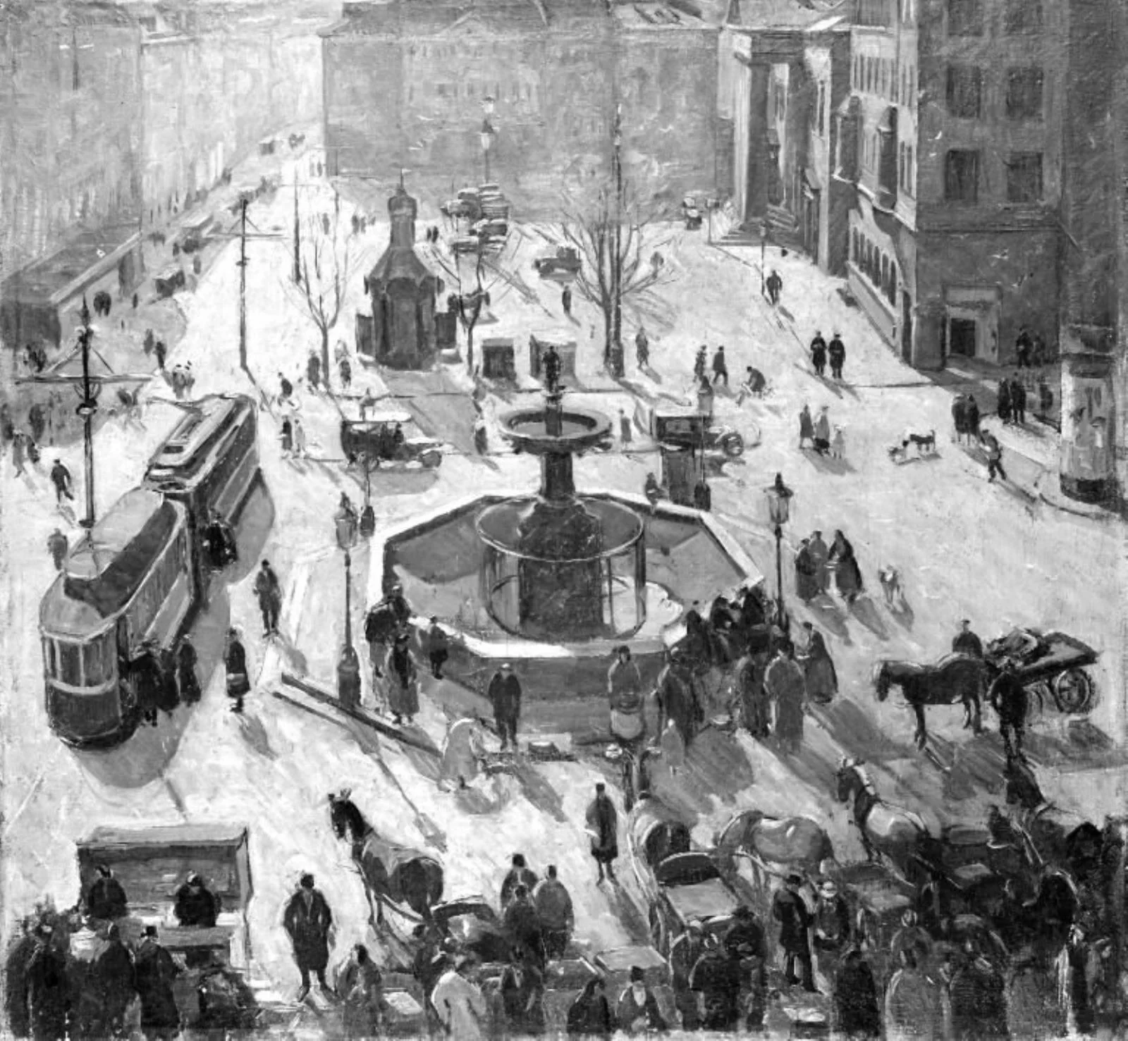 View of Gammel and Nytorv in Copenhagen