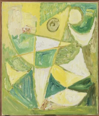 Mask in a Landscape