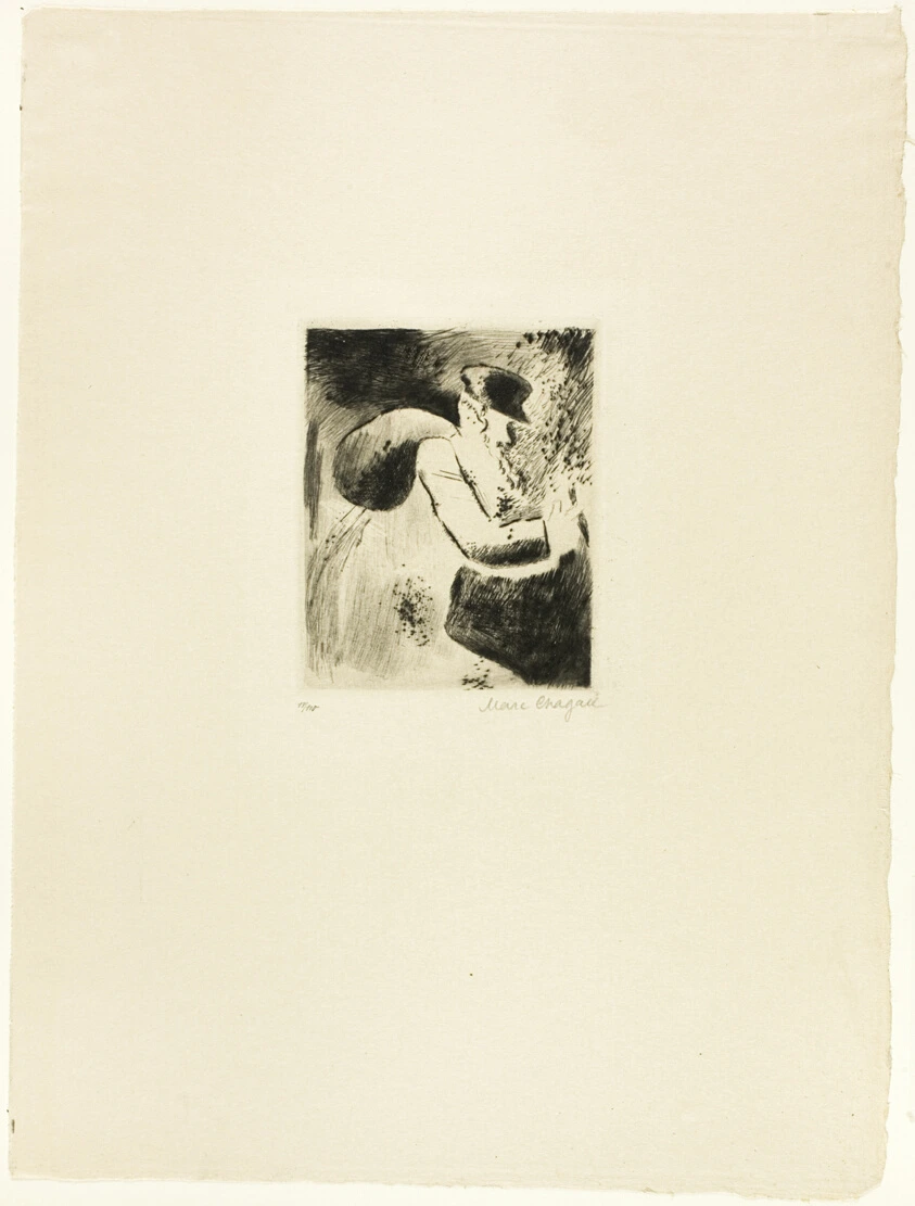 An Old Jew, plate thirteen from Mein Leben