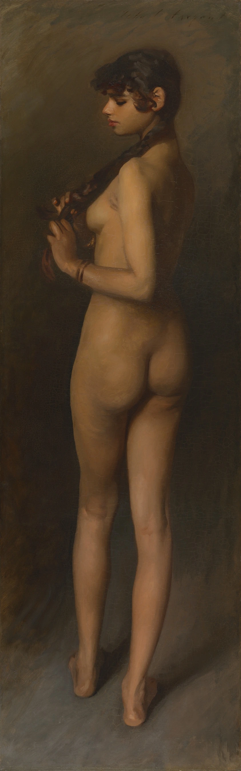 Life Study (Study of an Egyptian Girl)
