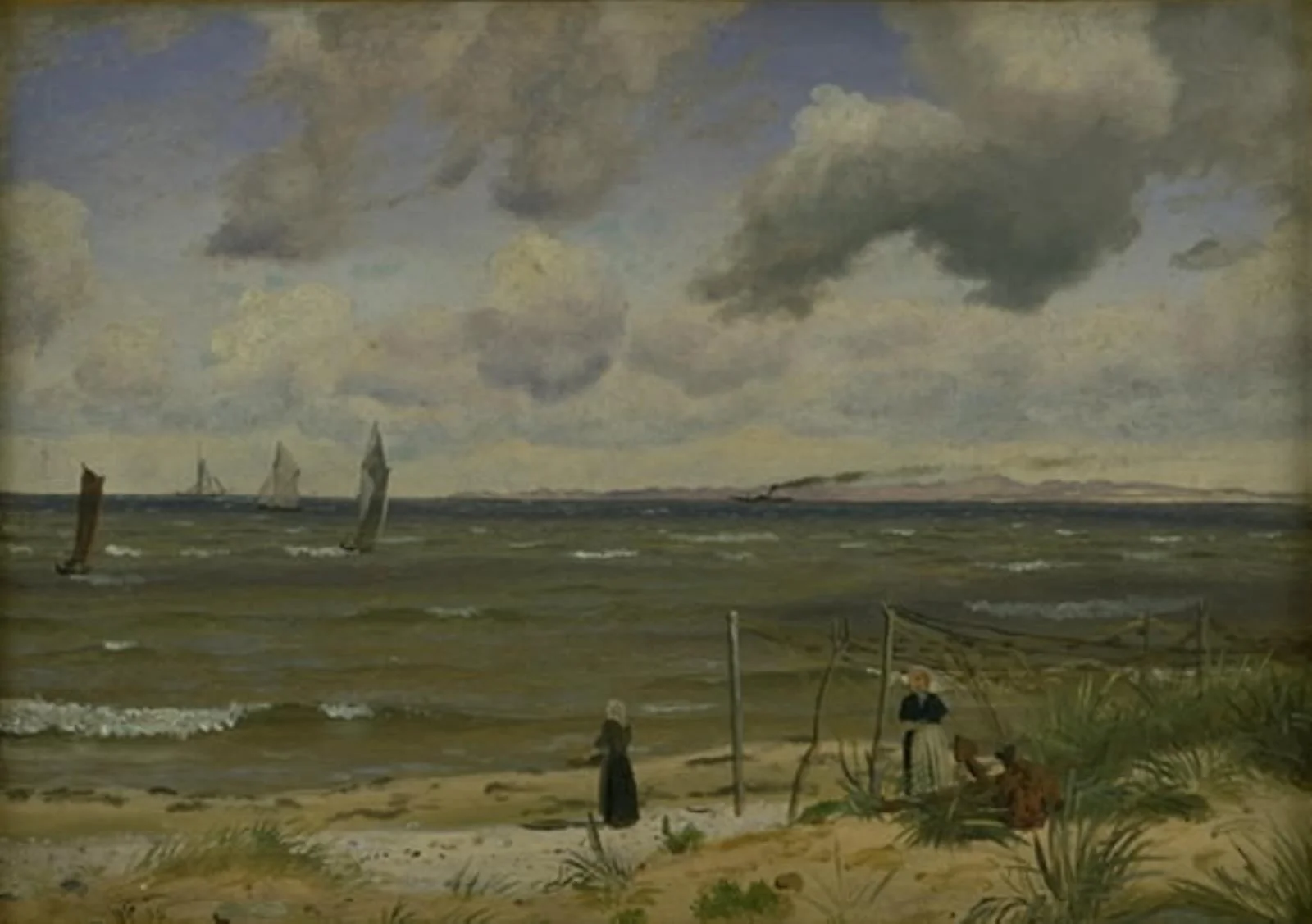 Hornbæk Strand in the North of Sealand