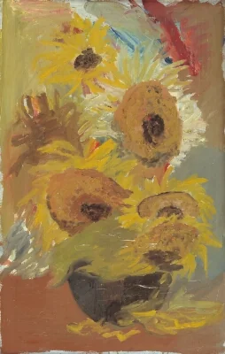 Sunflowers in a Vase