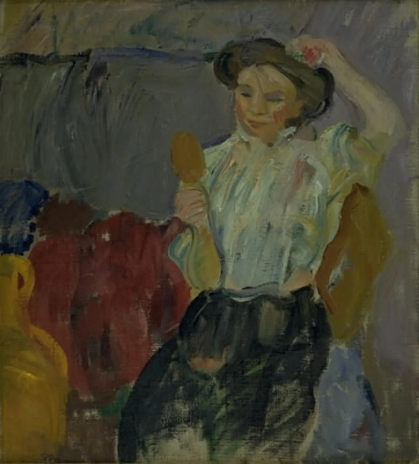 Lady with Hand Mirror