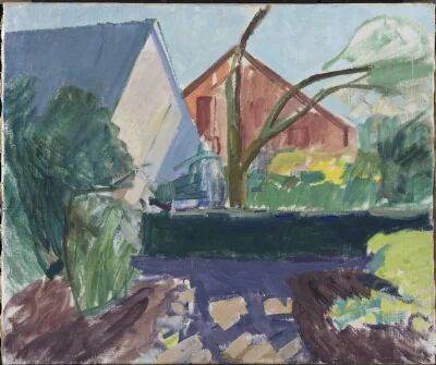 Garden in Morning Sun