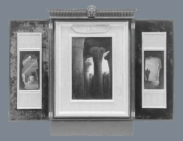 Egyptian Revival Triptych