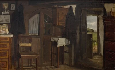 Interiør fra et bondehus