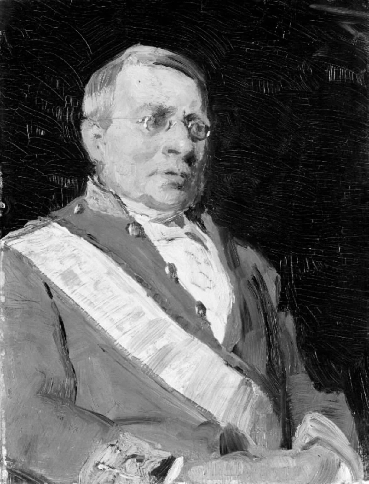 Portræt af rigsgreve Wilhelm Sponneck