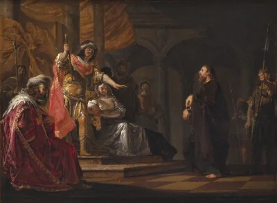 Paulus the Apostle defending himself at the Trial in Caesarea