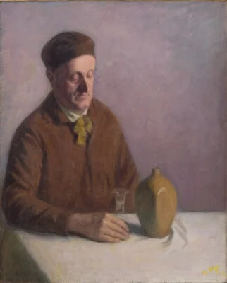 Den ensomme. Kunstnerens broder Lavrids