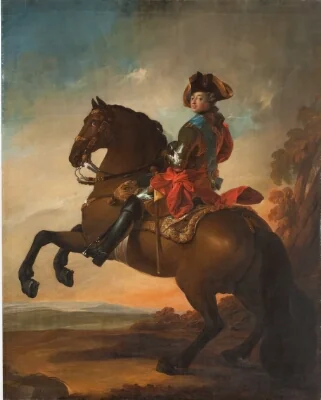 Frederik V on Horseback