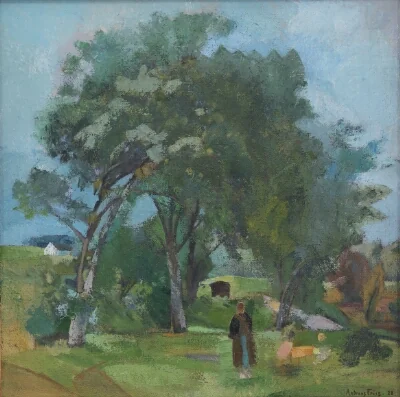 Landscape with a Figure