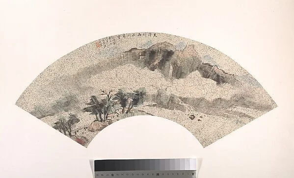 清  汪廷儒  山水  扇頁|Landscape