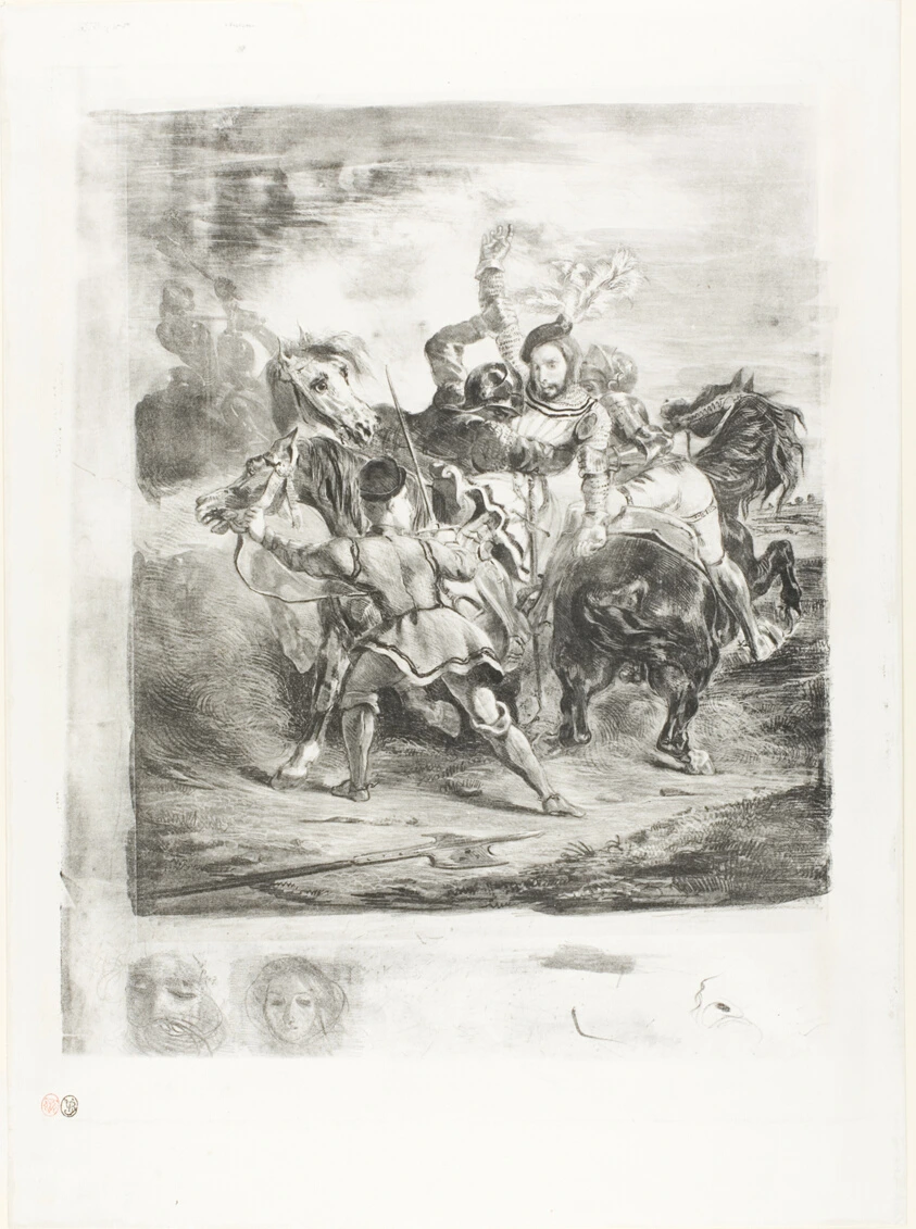 Weislingen Attacked by Götz's Men