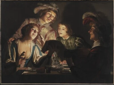 Musical Group by Candlelight