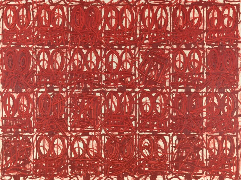 Anxious Red Painting November 29th