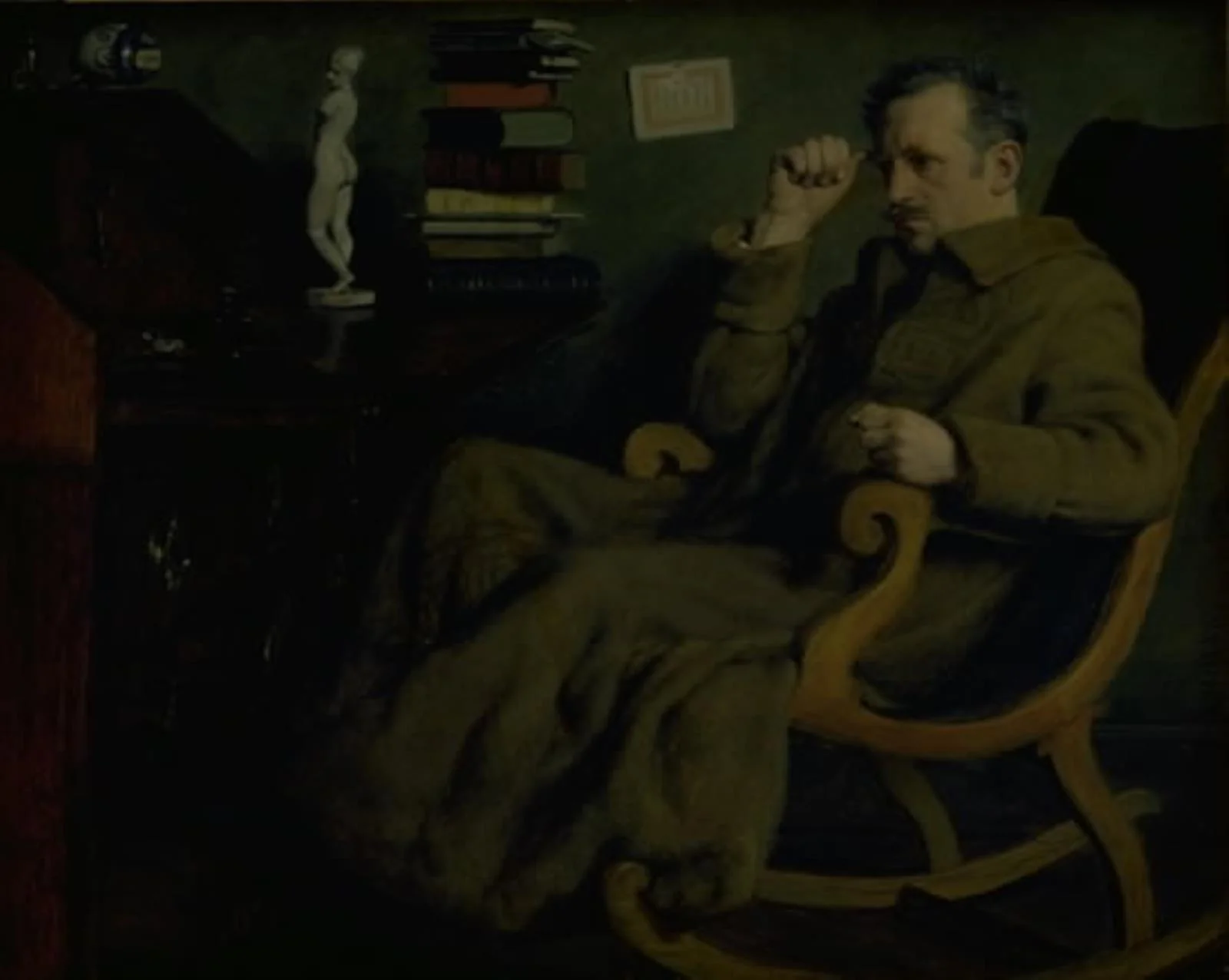 The Artist Pondering